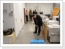 Druckdienstleister nutzt seine Ausstellungsfläche für Bürogolf